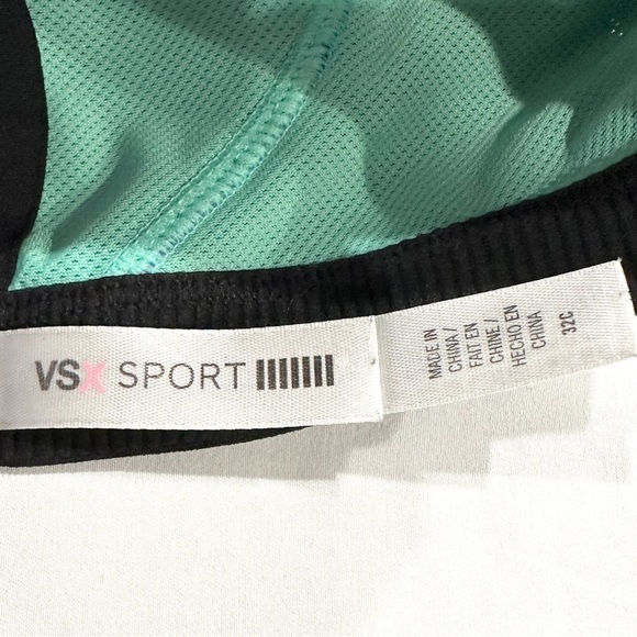 Victoria's Secret VSX Sport Vibrant Colorblock Padded Sports Bra - Picture 4 of 7